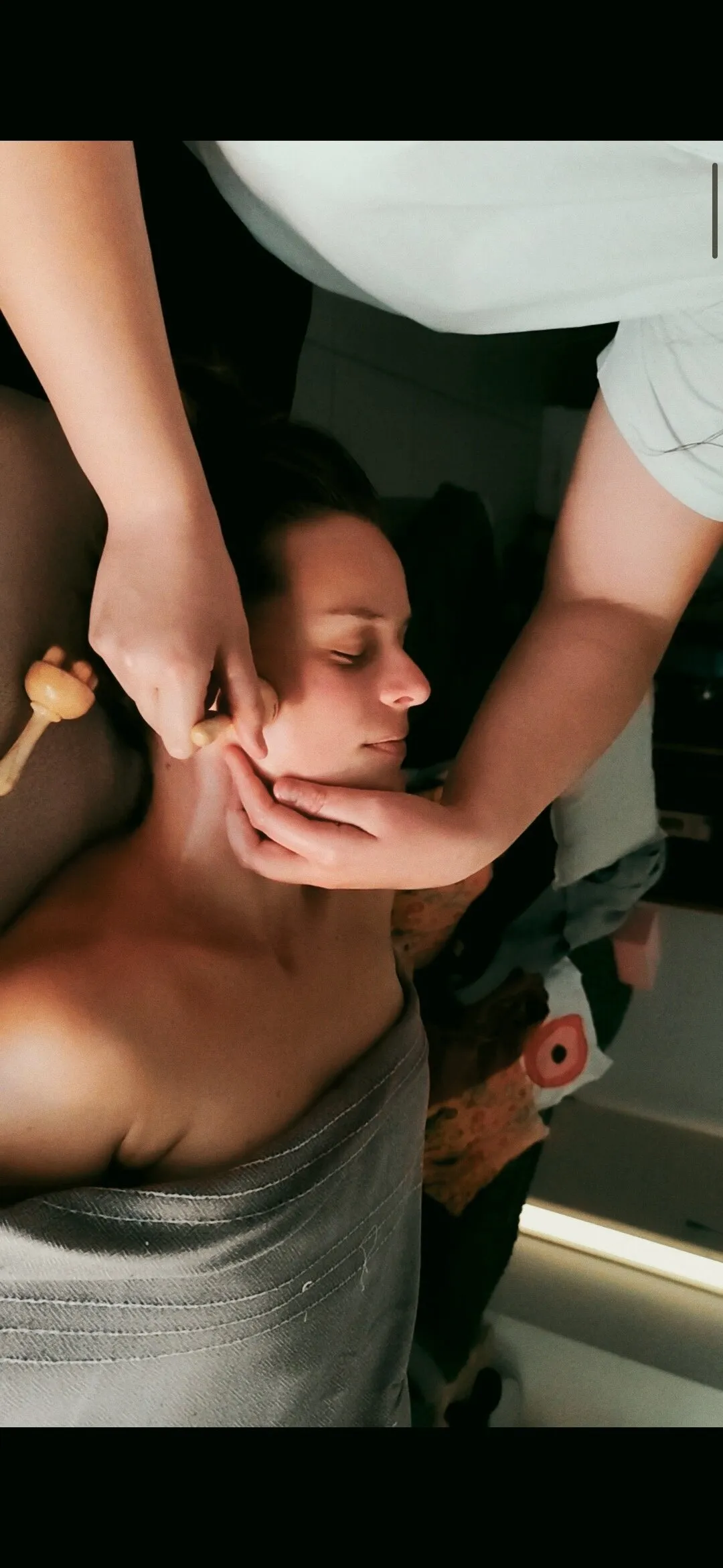 Massage madérotherapie visage 4