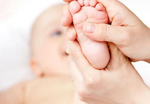 Massage bébé shantala 3