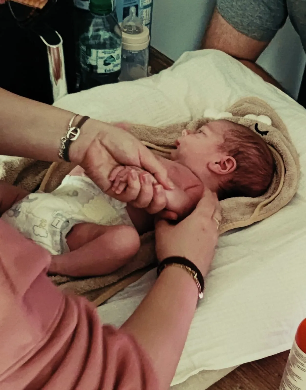 Massage b&eacute;b&eacute; Shantala 4